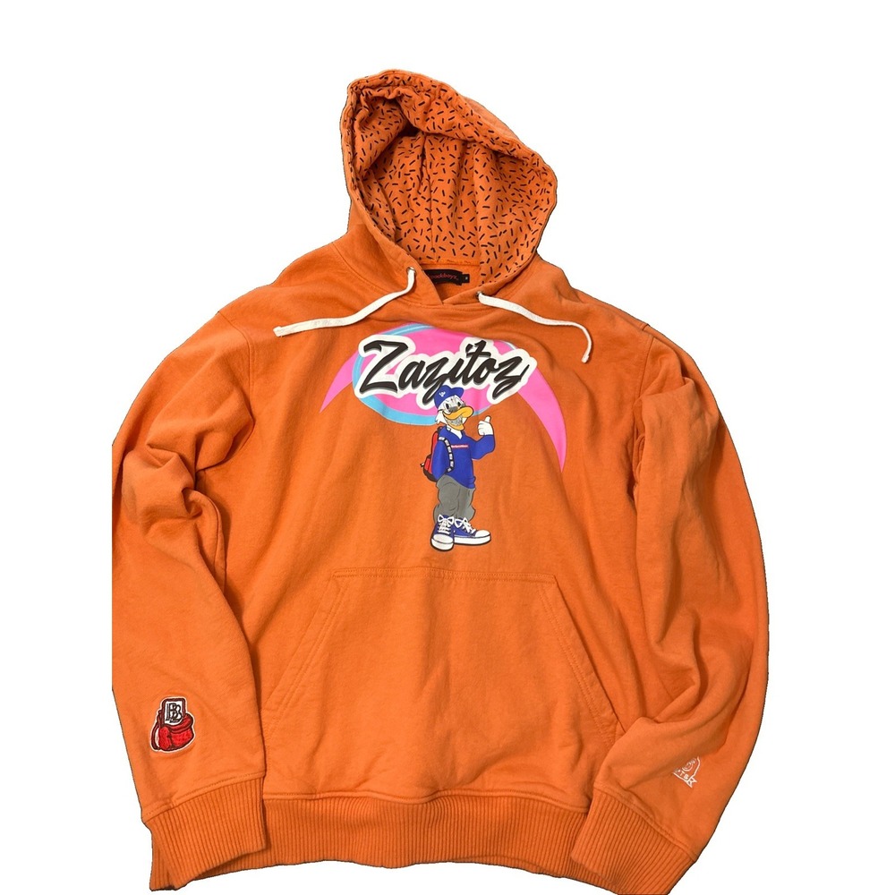 Backpack Boyz Zazitoz Graphic Hoodie Mens Size Medium